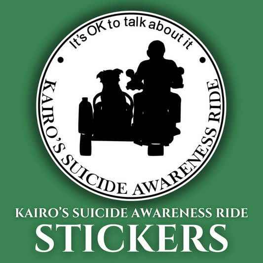 Kairo's Suicide Awareness Ride - Stickers - Creative Printz