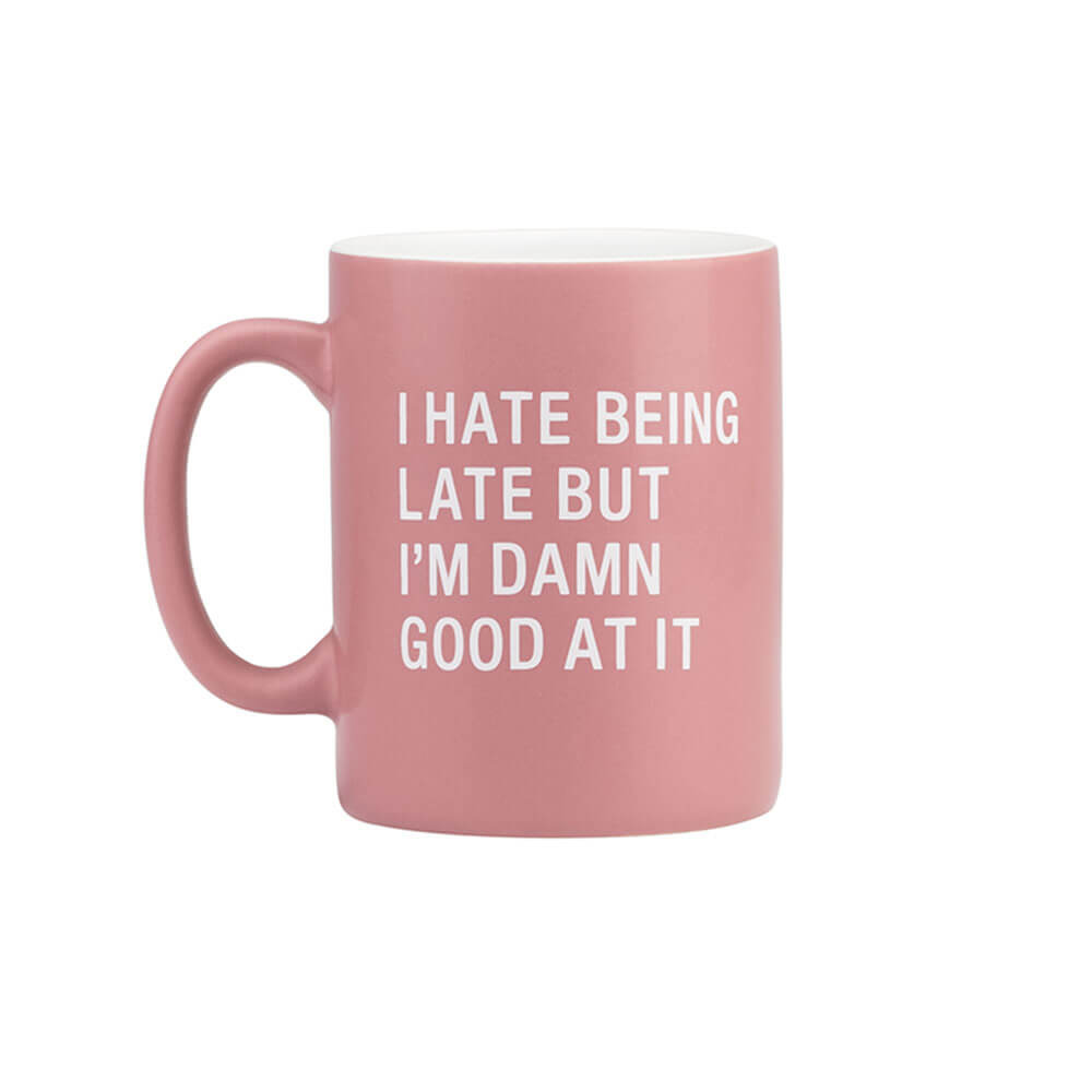 MUG SMALL: HATE BEING LATE - Creative Printz