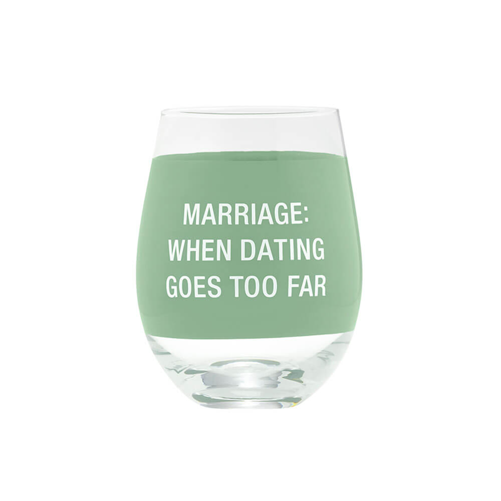 WINE GLASS: MARRIAGE - Creative Printz