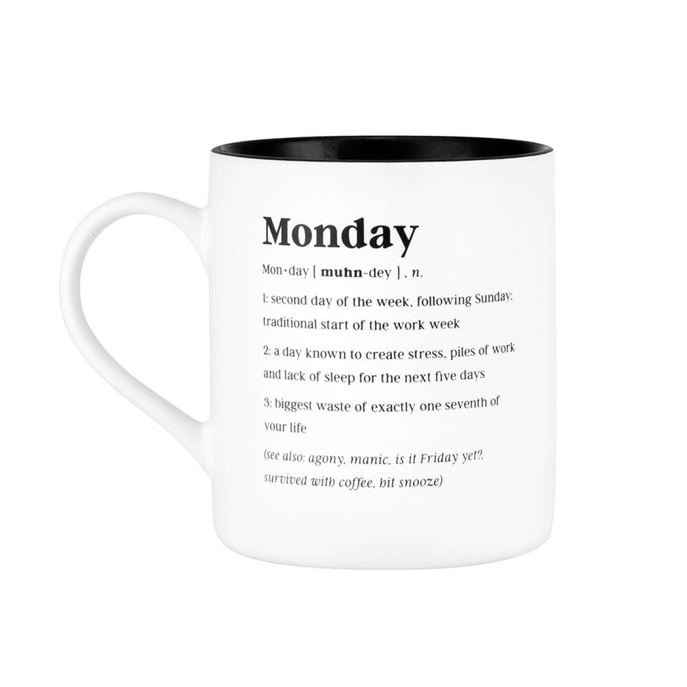 DEFINED MONDAY MUG - Creative Printz